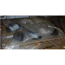 PALLET OF ASSORTED FLANGES, NIPPLES, REDUCERS