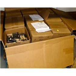 PALLET OF APPROX 1000 TRACK BOLTS, #D10N, RT