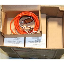 BOX OF 9 STATIC DISCHARGE GROUND WIRE ASSEMBLY