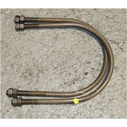 PAIR OF C-CLAMPS, 12" X 7/8"