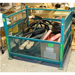 METAL SHIPPING CRATE 48W X 40D X 40T