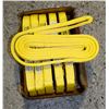 Image 1 : LOT OF 6 NYLON SLINGS, RATED FOR 3100LBS
