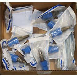 BOX OF FLEXCO HW3, 12 POWER WRENCHES  AND 2 BOLT