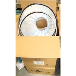 3 BOXES OF COOPER LIGHTING LUMINAIRE CASE &