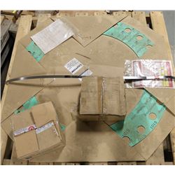 PALLET WITH LARGE GASKET & 1-3/4" BOLTS