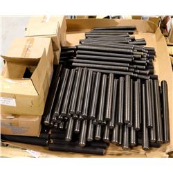 PALLET OF ASSORTED THREADED ROD, WASHER, BOLTS &