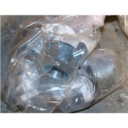 LOT OF 5 COUPLERS, 1" IN SIZE, #GG83LX90