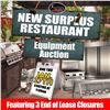 Image 1 : SIGN UP EARLY FOR THE KASTNER RESTAURANT AUCTION