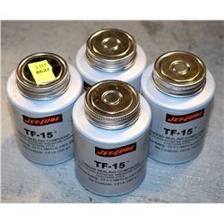 LOT OF 4 JET-LUBE TF-15 THREAD SEALING COMPOUND