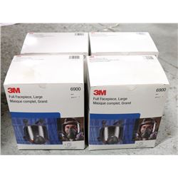 BOX OF 3M FULL FACEPIECE, LARGE (6900),