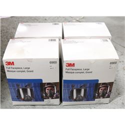 BOX OF 3M FULL FACEPIECE, LARGE (6900),