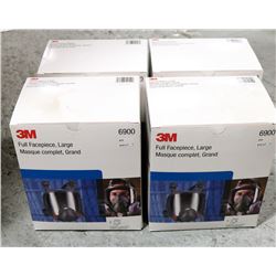 BOX OF 3M FULL FACEPIECE, LARGE (6900),
