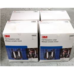 BOX OF 3M FULL FACEPIECE, LARGE (6900),