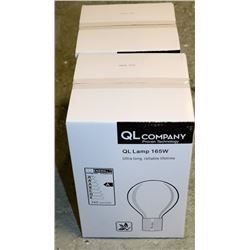 LOT OF 2  QL LAMP 165W, ULTRA LONG LIFETIME