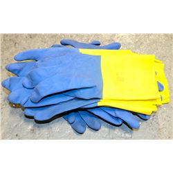 12 PAIR OF ANSELL CHEMI-PRO FLOCKLINED 13" GLOVES