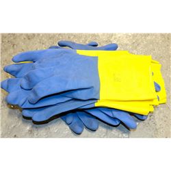 12 PAIR OF ANSELL CHEMI-PRO FLOCKLINED 13" GLOVES