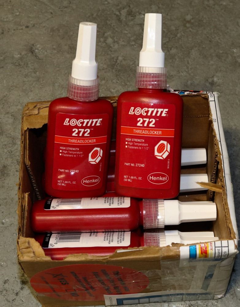 10 BOTTLES OF LOCTITE 2047 THREADLOCKER