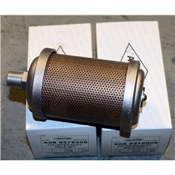 LOT OF 2 WALWITCO AIR DRYER MUFF MALE NPT