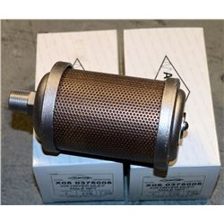 LOT OF 2 WALWITCO AIR DRYER MUFF MALE NPT