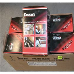 CASE OF 6 DEVCON PLASTIC STEEL PUTTY, #10110