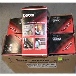 CASE OF 6 DEVCON PLASTIC STEEL PUTTY, #10110