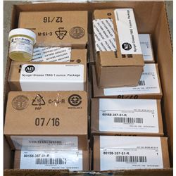 BOX OF APPROX 13 NYOGEL GREASE 759G, 1OZ/PACK