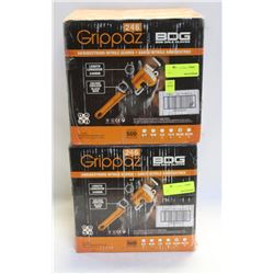 2 CASES OF DISPOSABLE BDG NITRILE GLOVES