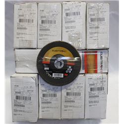 10 BOXES OF CUBITRON  TYPE 29 FLAP DISC, GRADE 60