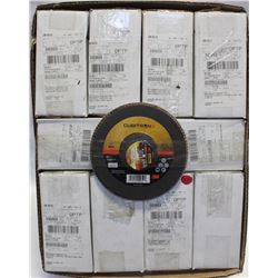 10 BOXES OF CUBITRON  TYPE 27 FLAP DISC, GRADE 60