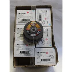 6 BOXES OF CUBITRON  TYPE 27 FLAP DISC, GRADE 40