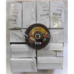 10 BOXES OF CUBITRON  TYPE 27 FLAP DISC, GRADE 60