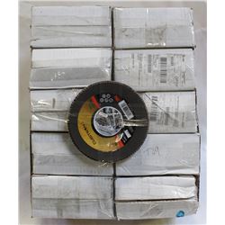 10 BOXES OF CUBITRON  TYPE 29 FLAP DISC, GRADE 60
