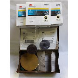 FLAT OF ASSORTED ABRASIVE DISC,BRISTLE, ROLOC DISC