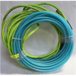 LOT OF TWO 25FT AIR HOSES