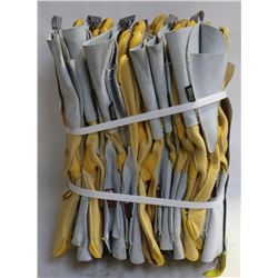 ONE DOZEN OF TOUGH LEATHER S:12 UTILITY GAUNTLETS