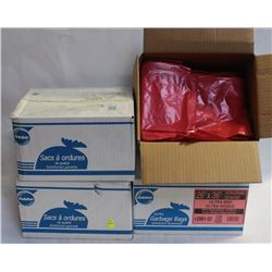 4 BOXES OF 26" X 36" EXTRA-STRONG GARBAGE BAGS