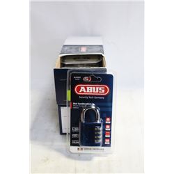 2 CASES(12) OF ABUS ALUMINUM DIAL PADLOCKS