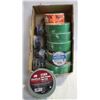 Image 1 : FLAT OF ASSORTED TAPE, MULTI-PURPOSE DUCT TAPE,