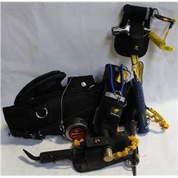 PYTHON SAFETY TOOL BELT WITH LANYARDS