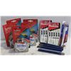 Image 1 : FLAT WITH 5 LUFKIN TAPE MEASURES, JIGSAW BLADES &