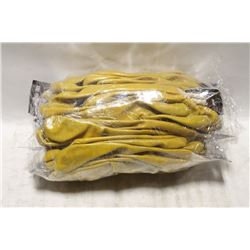1 DOZEN NEW HORIZON PVC-DIPPED WORKGLOVES-LARGE