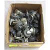 Image 1 : FLAT OF SWIVEL CASTORS- 270LBS LOAD-3"