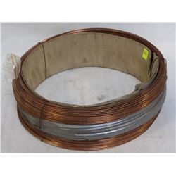 OPEN ROLL OF LINCOLN ELECTRIC COILED WELDING WIRE