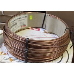 BOXED ROLL OF LINCOLN ELECTRIC COILED WELDING WIRE