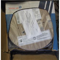 BOXED ROLL OF BLUESHIELD COILED WELDING WIRE