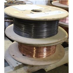 2 ASSORTED ROLLS OF AIR LIQUIDE COILED WELDING