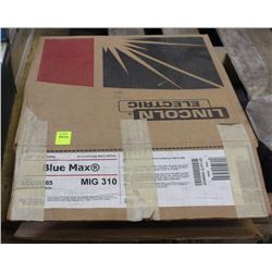 BOXED ROLL OF LINCOLN ELECTRIC COILED WELDING WIRE