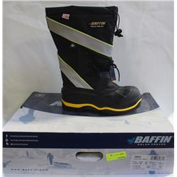 NEW HD BAFFIN WINTER INSULATED BOOTS-BLACK & HI-VZ