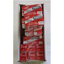 LOT OF HIGH-END MILWAUKEE CARBIDE STEEL HAWG BITS