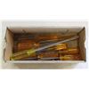 Image 1 : 1 DOZEN NEW ASSORTED FLATHEAD SCREWDRIVERS